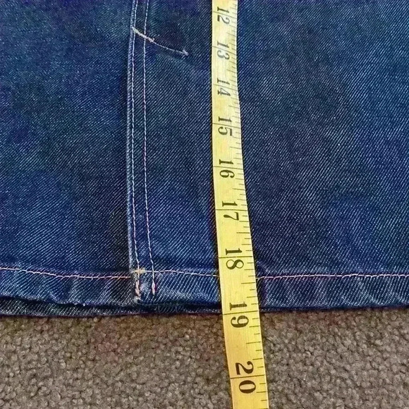 Marc Jacobs jean skirt women blue medium denim straight pencil pockets size 6 - Picture 8 of 8